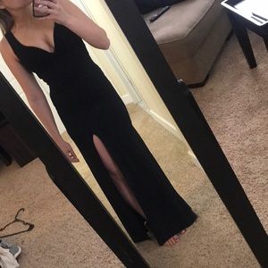 Ball/ Prom black dress